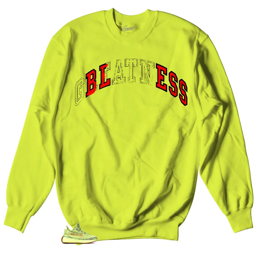 Frozen Yellow Stitch Sweater